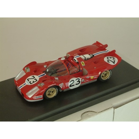 Ferrari 512 S Spyder CH 1006 24 Hrs Daytona 1971 NART #23 Buoknum / Adamowloz - Built 1:43